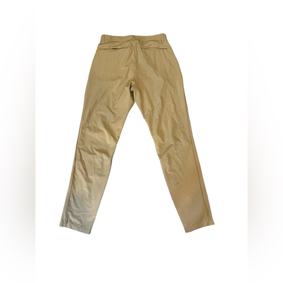 Fabletics Pants Mens 31x34 Tan The Only Pant Golf Performance Stretch Casual EUC - Picture 5 of 5